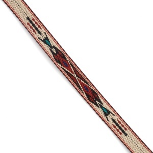 Banda tesuta decorativa Hitched Webbing Tandy Leather, 1,27 cm x 1,83 m - imagine 4