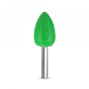 Biax sculptura lemn SABURR - Cap forma flacara 3/4" X 1-1/4" - Img 3