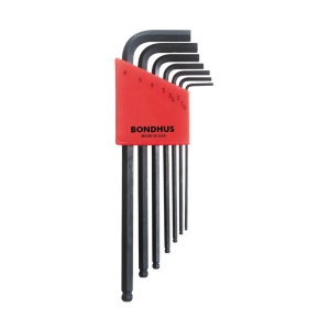 Bondhus 10992, Set 7 chei L HEX BLX7M, lungi, cap cu bila, ProGuard finish HEX 1.5-6mm - Img 1