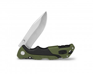 Briceag de vanatoare Buck Pursuit Large 0659GRS-B, otel 420HC, maner Versaflex verde, Lockback - Img 7