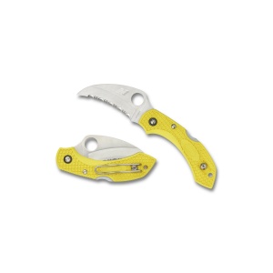 Briceag Dragonfly™ 2 Salt™ FRN Yellow Hawkbill, Spyderco - Img 8