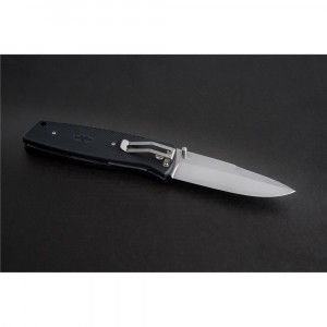 Briceag Fallkniven PXLX CoS Stainless Steel Micarta Liner Lock EDC - Img 2