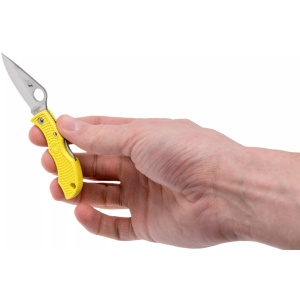Briceag Ladybug™ 3 Salt® FRN Yellow, Spyderco - Img 7
