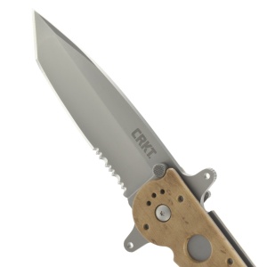 Briceag M16-14ZSF Desert w/Triple Point Serrations, CRKT - Img 5