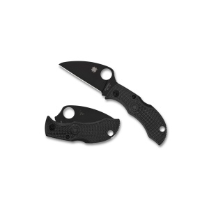 Briceag Manbug™ Wharncliffe lama neagra, Spyderco - Img 5