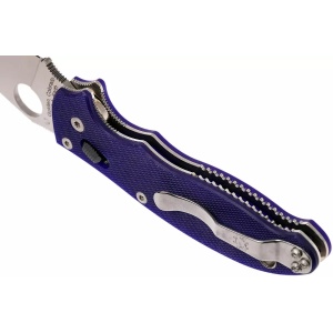 Briceag Manix™ 2 G-10 Dark Blue CPM S110V, Spyderco - Img 4