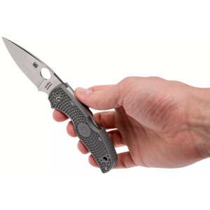Briceag Native® FRN Grey Maxamet, Spyderco - Img 7