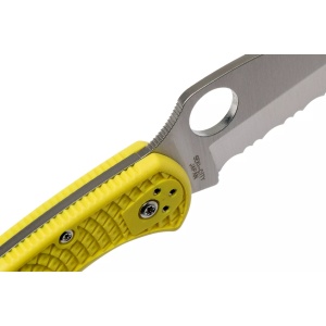 Briceag Salt® 2 FRN Yellow Wharncliffe , Spyderco - Img 10