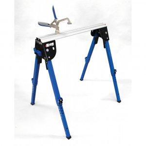 Capră de lucru Kreg Track Horse pliabilă, cu șină și clemă - KWS500