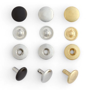 Capse pentru manusi si portofele, lungi, set 10 buc - Tandy Leather - imagine 5