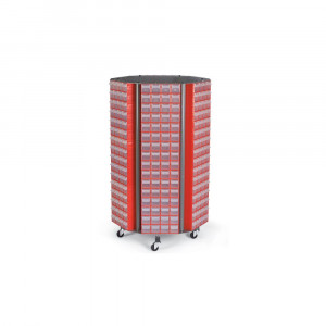 CKM. 40 Stand mobil 384 cutii organizare / depozitare piese