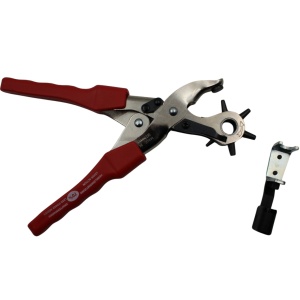 Cleste revolver de perforat piele, 6 varfuri 2-4,5 mm - Vergez Blanchard 3.7734