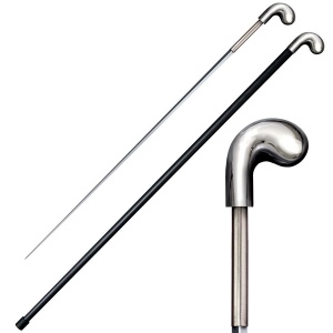 Cold Steel Pistol Grip Sword Cane CS-88SCFAP, baston de colecție cu design inspirat de pistolul Colt 1911
