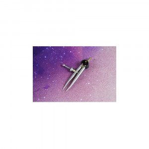 Compas pentru pielarie Wuta, 104 mm, otel inoxidabil si alama - Img 2