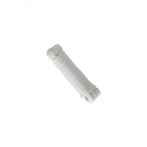 Cordelină poliester Ø8mm x 25m, alb