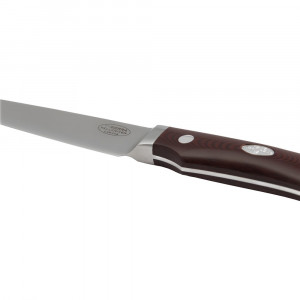 Cutit de bucatarie Fallkniven Sierra CMT Lam. CoS Maroon Micarta 115 mm - Img 2