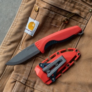 Cutit lama fixa SOG Aegis FX - Rescue Red & Indigo - Img 12