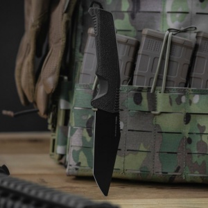 Cutit lama fixa SOG Trident FX - Blackout - Img 10