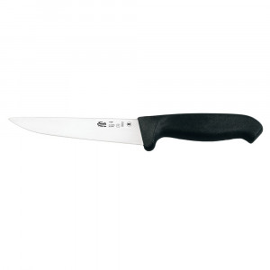 Cuțit măcelar lat Morakniv 7160 P, lamă rigidă, mâner cauciucat