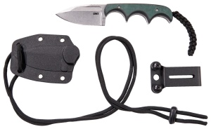 Cutit Minimalist Spear Point Green Black, CRKT - Img 9