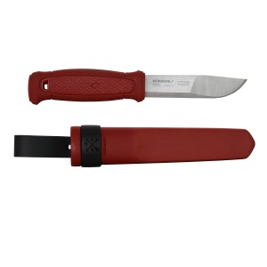 Cutit outdoor Morakniv Kansbol S Dala Red, oțel inoxidabil 12C27, compatibil amnar, teaca inclusa - Img 6