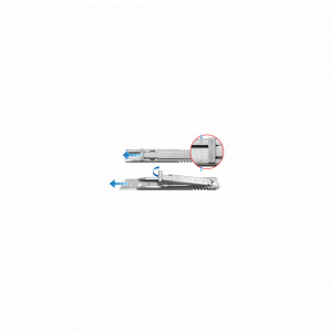 Cutter profesional de siguranta inox OLFA SK-12 - Img 2