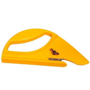 Cutter profesional pentru covor si linoleum OLFA 45-C Japonia, lama rotativa 45 mm - Img 4