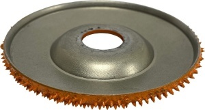 Disc sculptura lemn SABURR - Ø 100 mm fata plata - Img 10