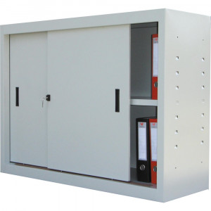 Dulap metalic cu 2 usi glisante MATRIX A167, 1200 x 450 x 900 mm