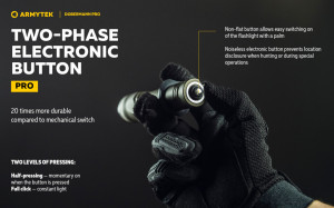 F07501WO Lanterna tactica Dobermann Pro Magnet USB Olive - Warm, Armytek - Img 12