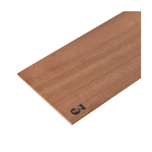 Foaie de lemn de mahon pentru modelism, 3x100x500mm.