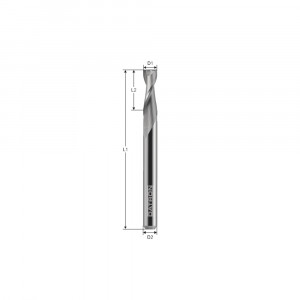 Freza cu 2 caneluri, Datron 0068910K, 10.0x26x10.0mm - Img 3