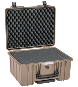 Geanta/ Valiza protectie cu burete pretaiat cu roti si maner telescopic, 4825HL, 520 x 440 x 276 mm, Explorer Cases - Img 4