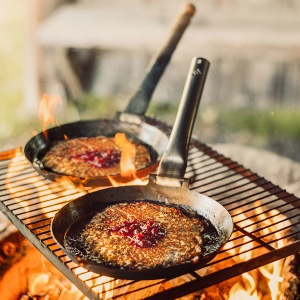 Gratar pliabil pentru foc de tabara Stabilotherm BBQ Grid Large din otel inoxidabil - Img 8
