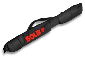 Husa neagra pentru nivele, 200 cm, cu 6 buzunare exterioare SOLA BAG 200 PLUS