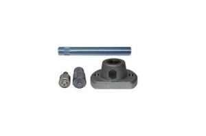 Instrument manual pentru batut ocheti piele