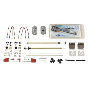 Kit de motorizare pentru nava ITALIAN RUNABOUT - 1970 (Tip Riva Aquarama), Navomodel Amati
