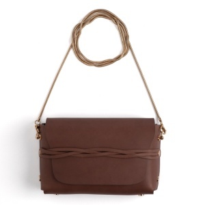 Kit geanta crossbody Adalynn din piele Tandy Leather, cu lant din alama - imagine 6
