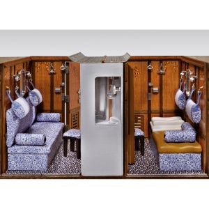 Kit realizare tren Orient Expres, Amati Italia - Img 11