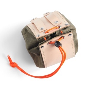 Kit saculet Explorer din panza cerata si piele Tandy Leather, 12,7 x 15 x 12,7 cm - imagine 4