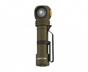 Lanterna frontala Armytek Wizard C2 Pro Olive White 2500 lm cu acumulator 18650