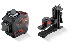 Laser cu linii, 3 planuri, verde cu accesorii (LB green + WH5/8") SOLA PLANO 3D GREEN PROFESSIONAL