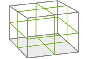 Laser cu linii, 3 planuri, verde cu set RCB SOLA PLANO 3D GREEN RCB SET - imagine 3