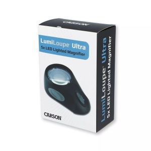 Lupa de focalizare LumiLoupe, putere 5 x cu LED - Carson - Img 5
