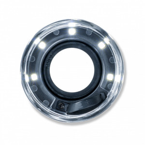 Lupa de focalizare VersaLoupe LED, putere 10x cu led - Carson - Img 6