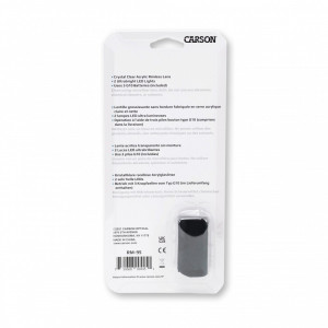 Lupa de mana RimFree putere 2x rotunda acrilica cu led, Carson - Img 7