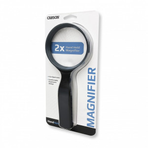Lupa de mana Seria Rimmed putere 2x/4.5x cu lentile acrilice - Carson - Img 2