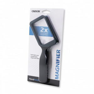 Lupa de mana Seria Rimmed putere 2x/6.5x cu lentile acrilice - Carson - Img 2
