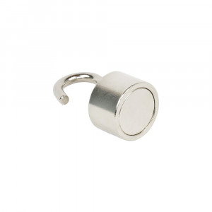 Magnet cu carlig Industrial, rezistență de agățare 15 kg, set 2 bucăți - Img 1