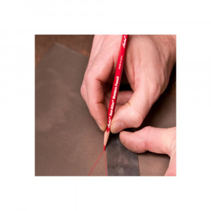 Marker/Creion sudura RED-RITER, rosu, Markal - Img 2